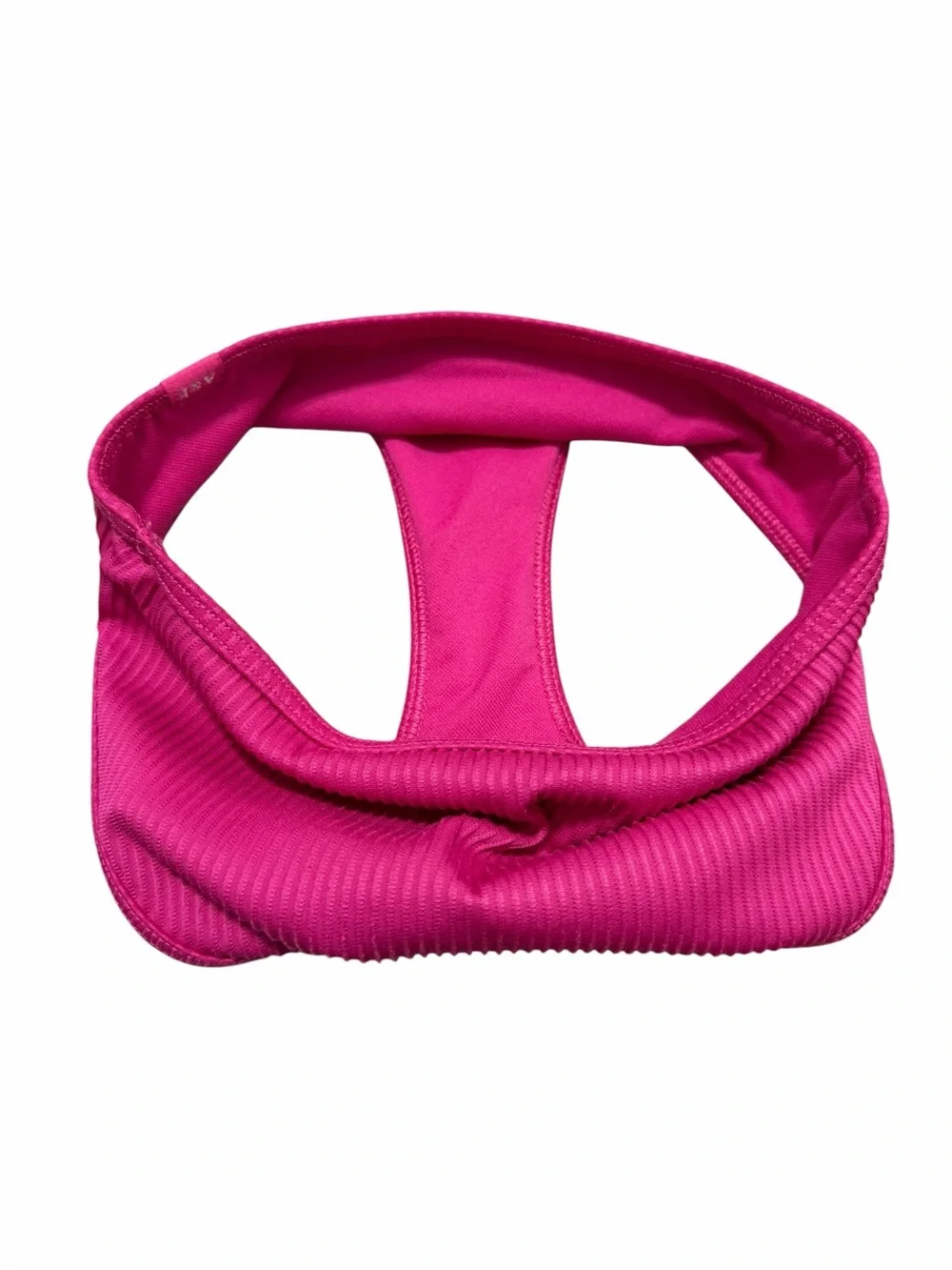 Abercrombie Kids‎ Girls Hot Pink Ribbed Two-Piece Bikini | Size 5/6